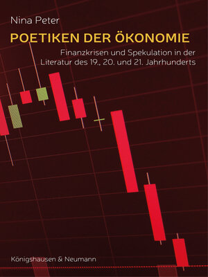 cover image of Poetiken der Ökonomie